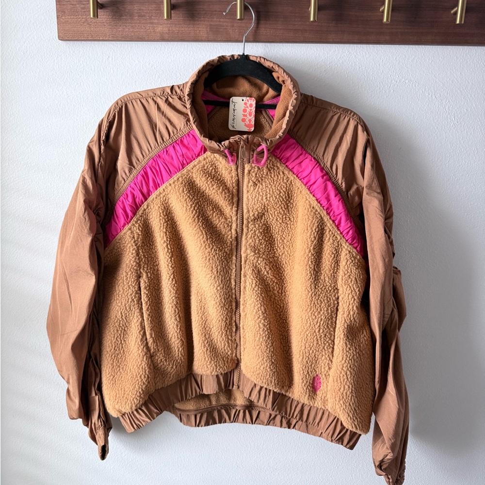 FP MOVEMENT BY FREE PEOPLE AMELIA WATER RESISTANT FLEECE JACKET - Picture 3 of 7